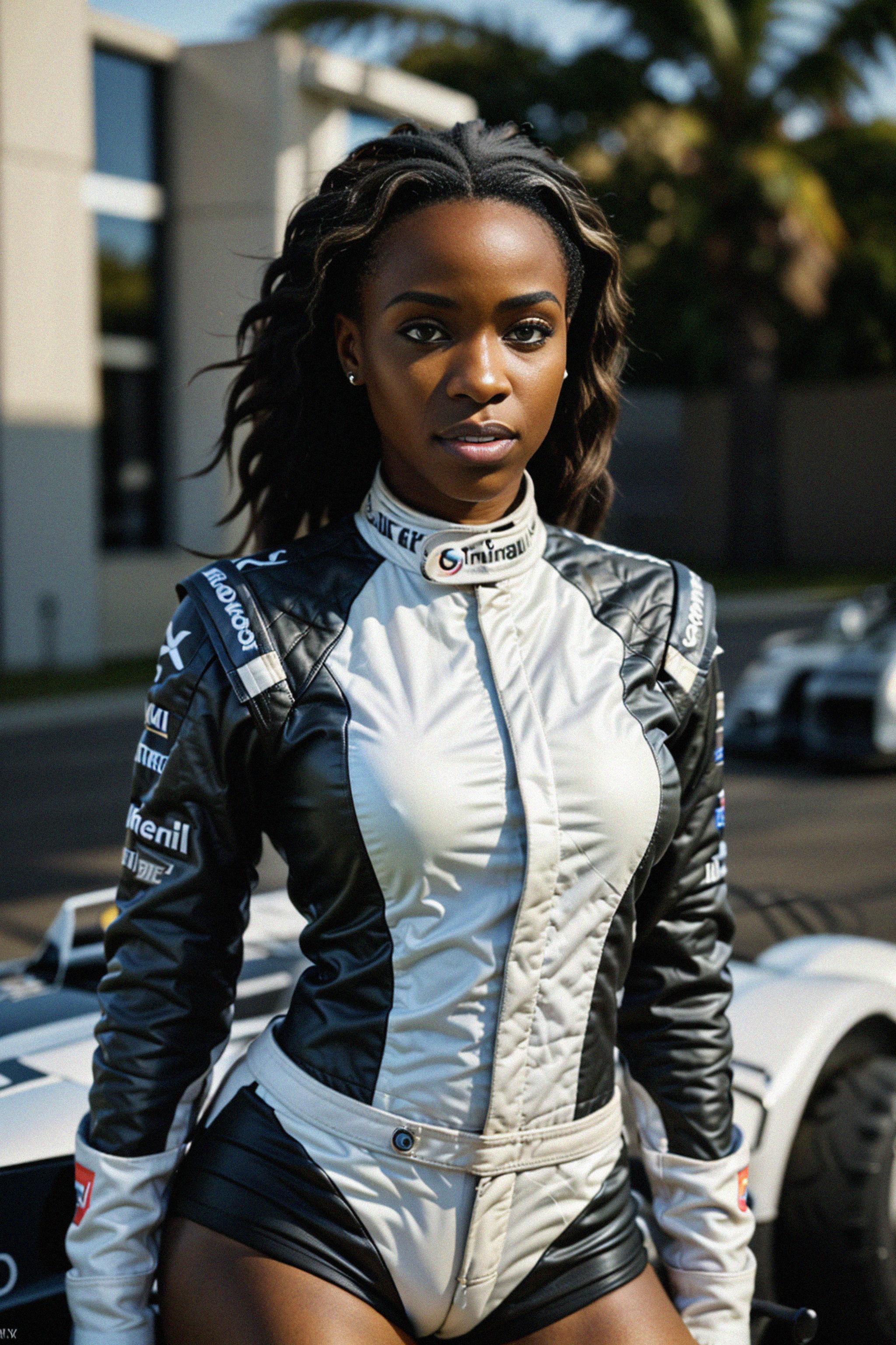 Ultra realistic photograph of woman as Formula 1 race driver - #7721216 ...