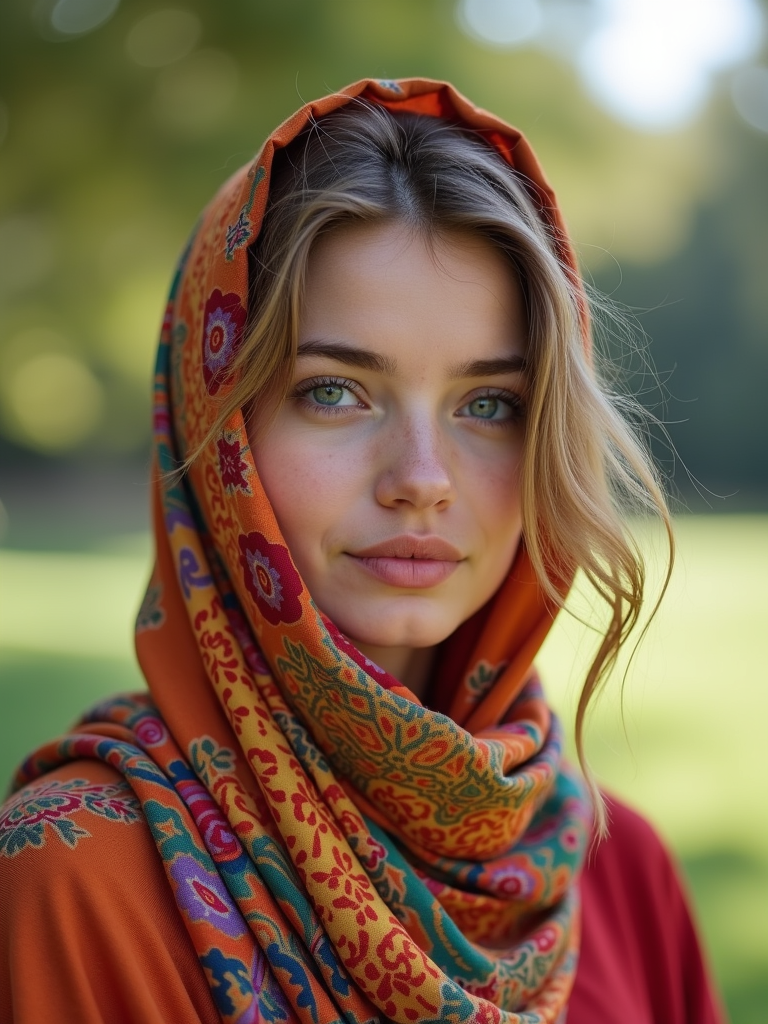 EXTREE Satin Headscarf for Women and Girls
