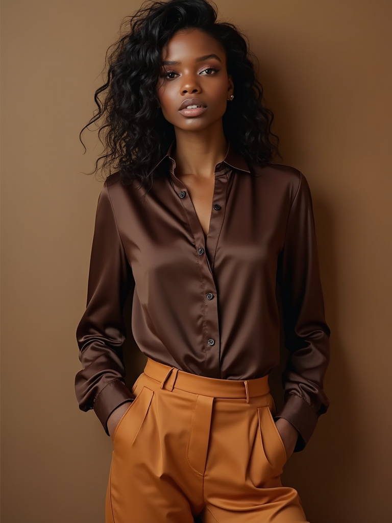 The Luxurious Touch of a Silk Blouse