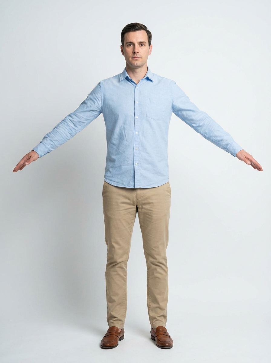 Person In T pose Stance Arms Outstretched Perpendicular To Body Person In T pose Stance Arms Outstretched Perpendicular To Body
